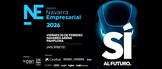 Acto de entrega del Premio Navarra Empresarial 2026: viernes 20 febrero  